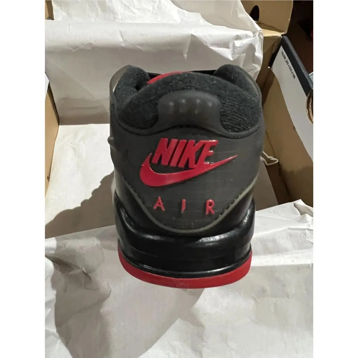 Nike shoes - BLACK/VARSITY RED ANTHRACITE 4