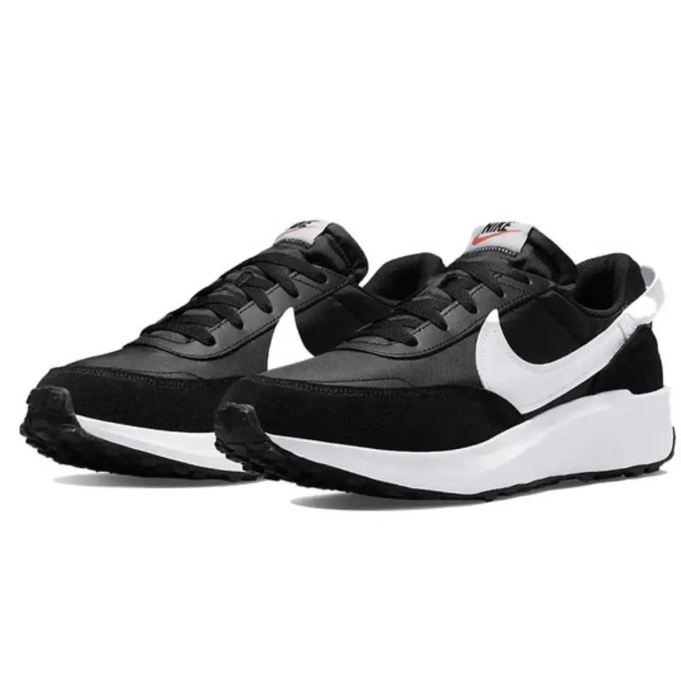 Nike shoes - Nike Waffle Debut - Waffle Debut - DH9522-001 - BLACK/WHITE ORANGE CLEAR 7