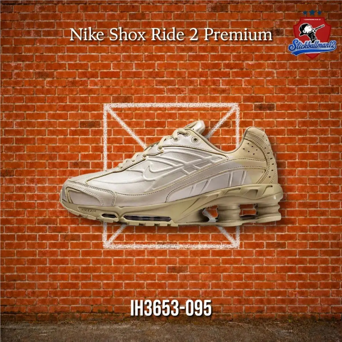 Nike Shox Ride 2 Prm Metallic Silver Desert Khaki IH3653-095