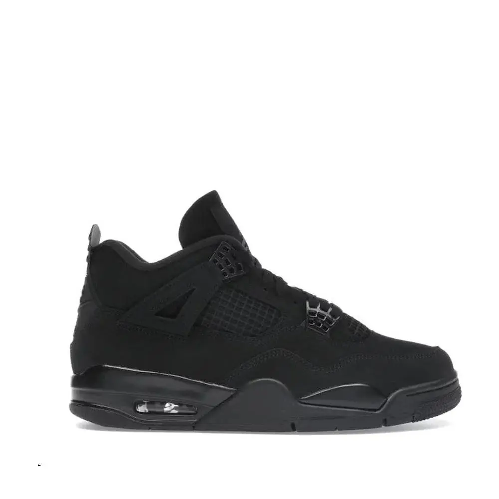 Nike Air Jordan 4 Retro Black Cat 2025 Mens Shoes FV5029-010 - Black