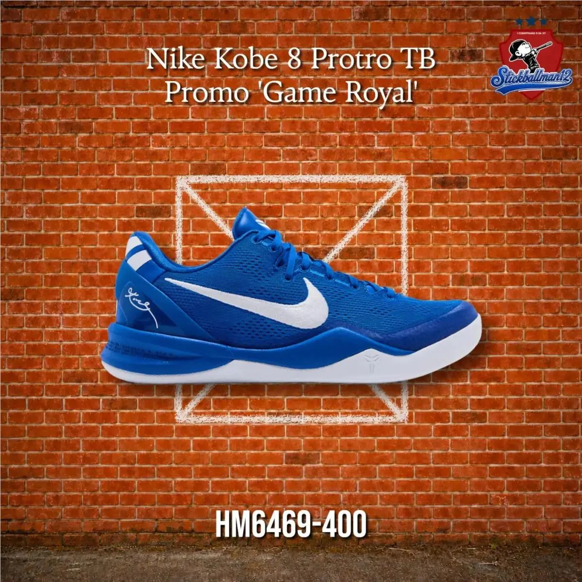 Kobe 8 Protro TB Game Royal HM6469-400 by Nike
