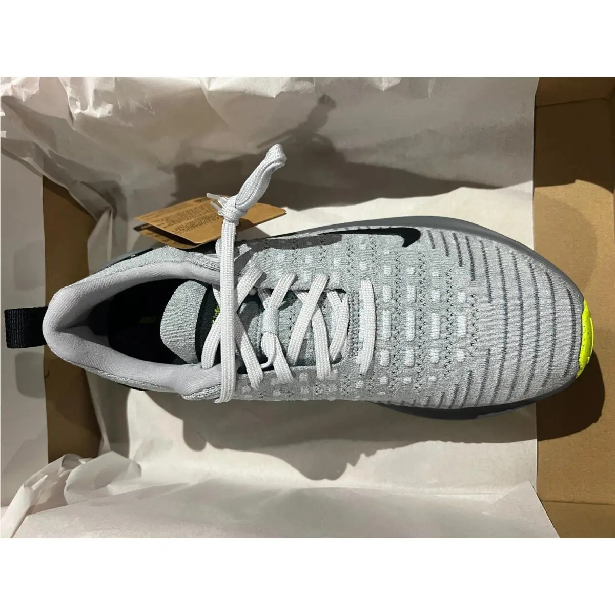 Nike shoes - WOLF GREY/BLACK PURE PLATINUM 8