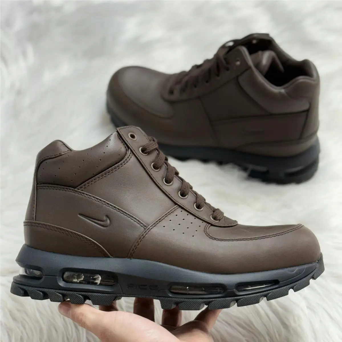 Nike Air Max Goadome Mens Brown Boot IO7526-237 Sz 9.5