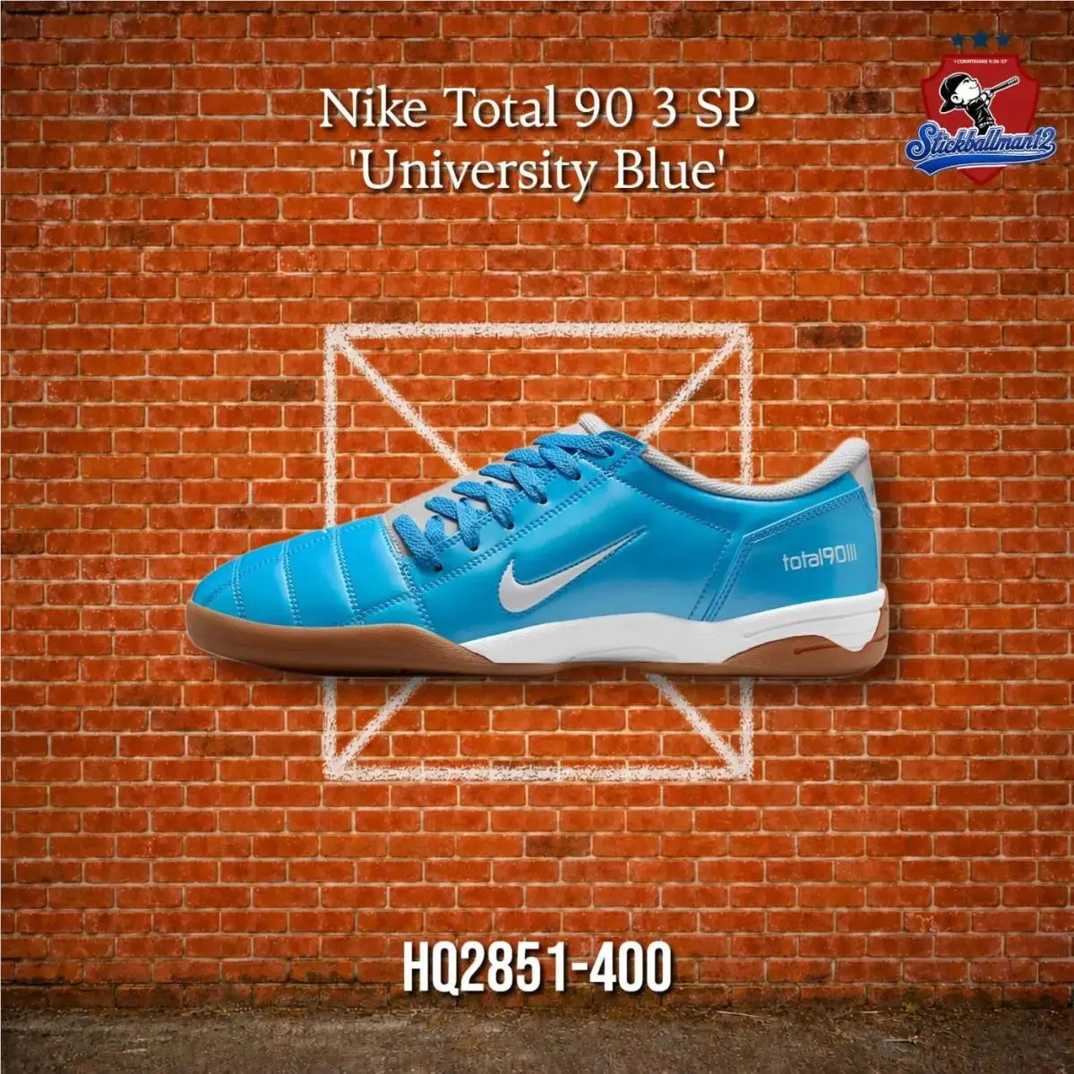 Total 90 3 University Blue White HQ2851-400 by Nike