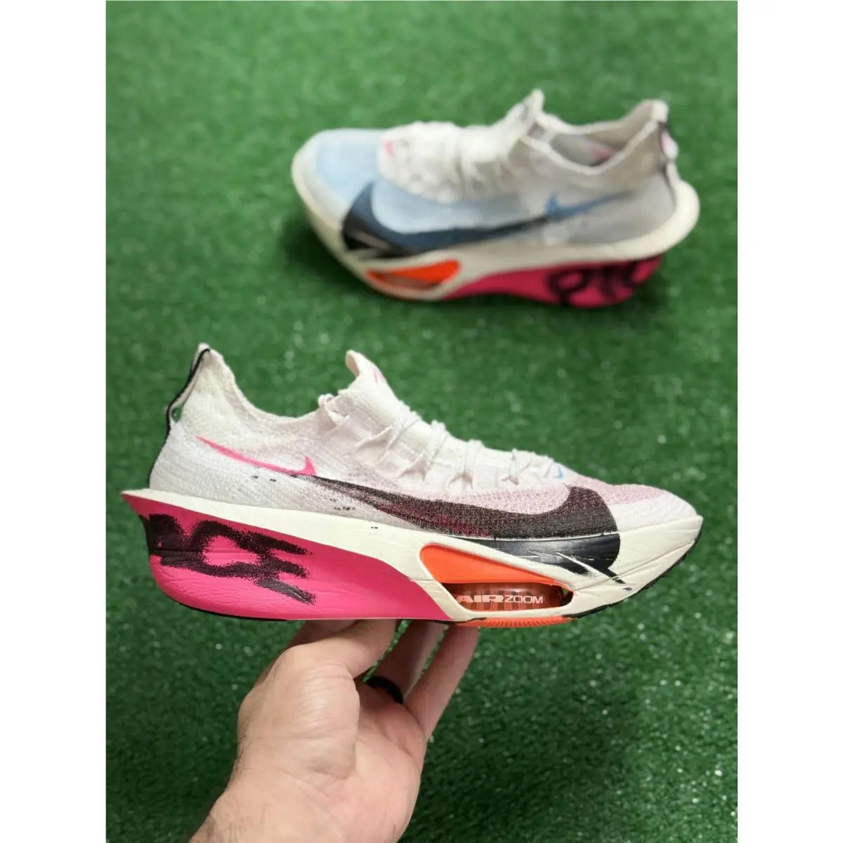 Nike Air Zoom Alphafly Next% 3 Pick Up The Pace Mens Running IM6673-100 Sz 8