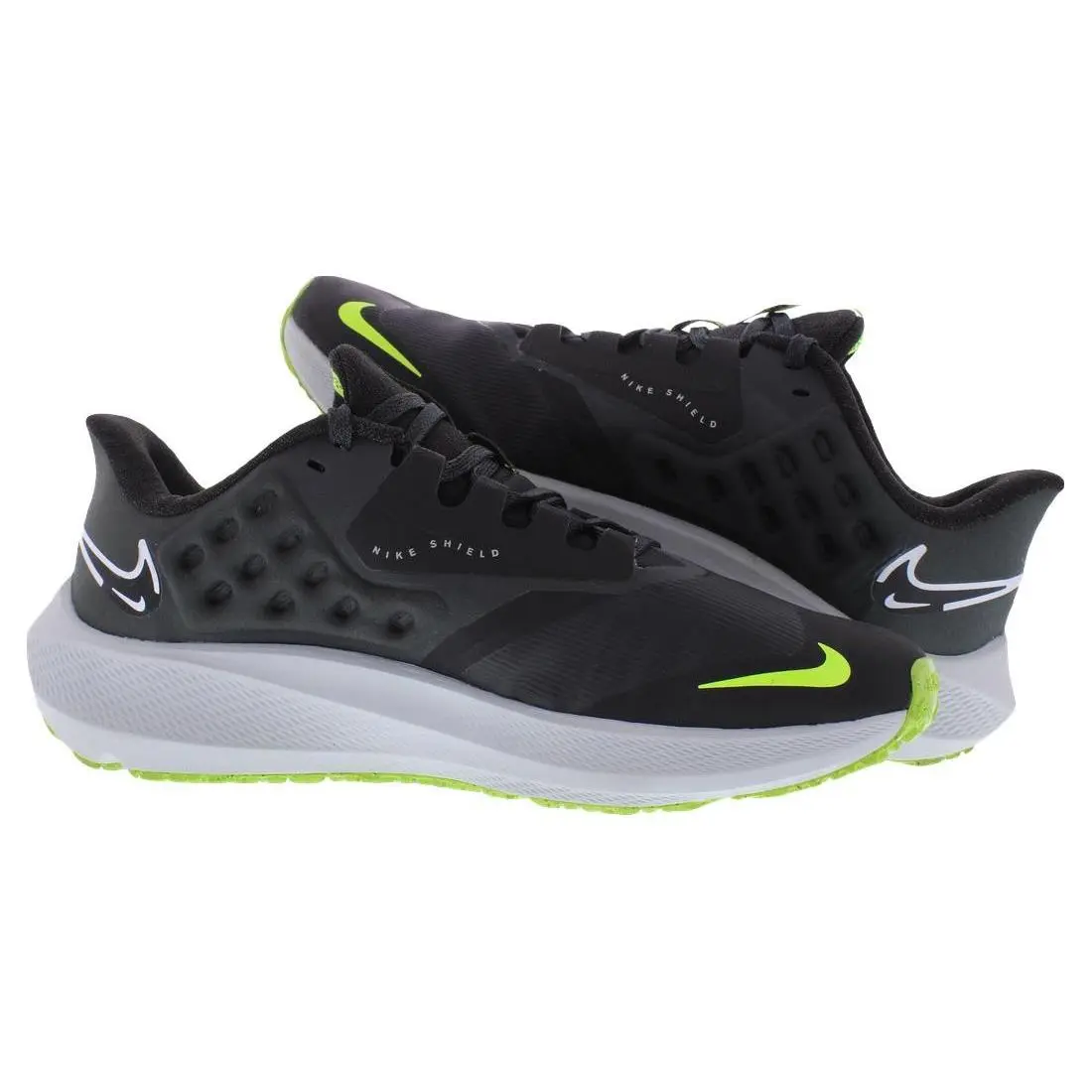 Nike shoes - Black/White/Dark Smoke Grey/Volt, Main: Black 1