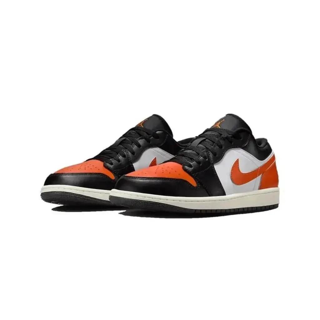 Nike Air Jordan 1 Low 553558-081 Sneakers Men`s 9.5 Multi Lifestyle Shoes MEW776