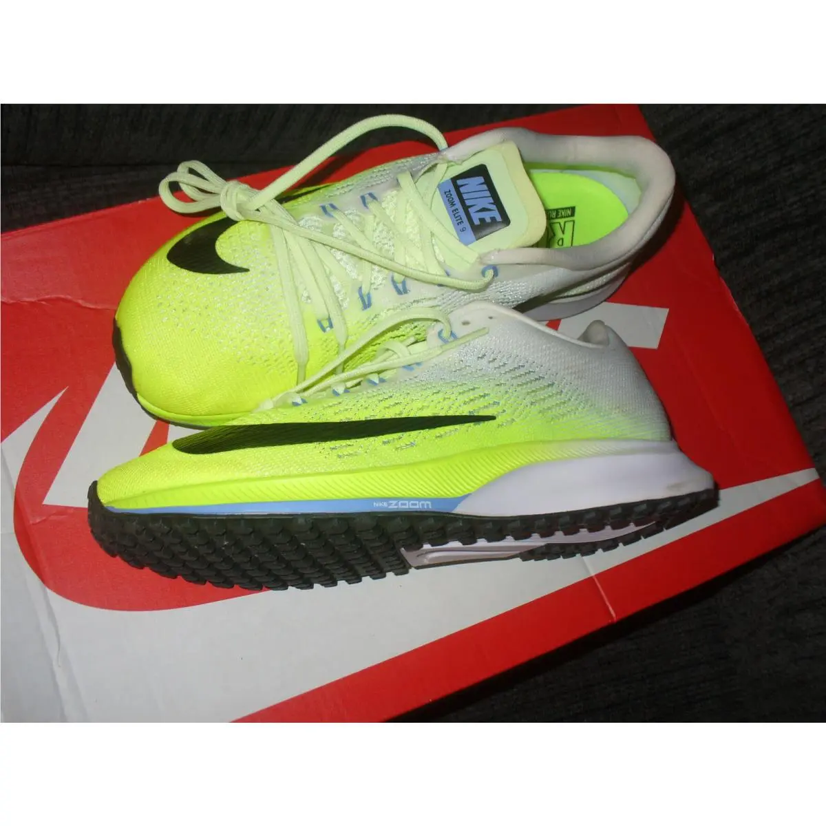 Nike shoes - Nike Zoom Air - Zoom Air - 863770-01 - Yellow/White 1