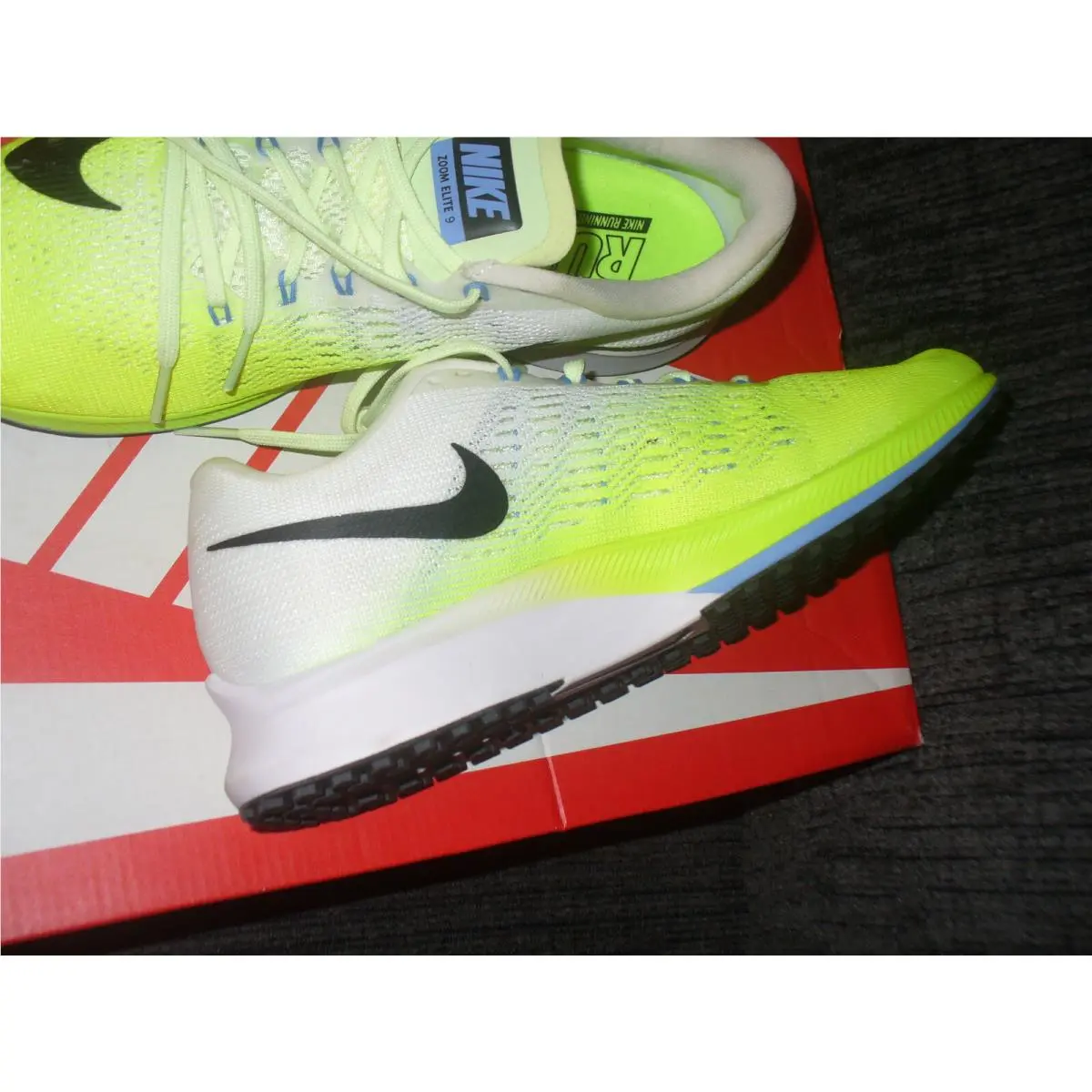 Nike shoes - Nike Zoom Air - Zoom Air - 863770-01 - Yellow/White 10