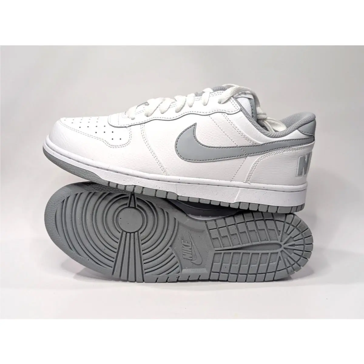 Nike shoes - Nike Big Low - Big Low - 355152-106 - White/Grey 12