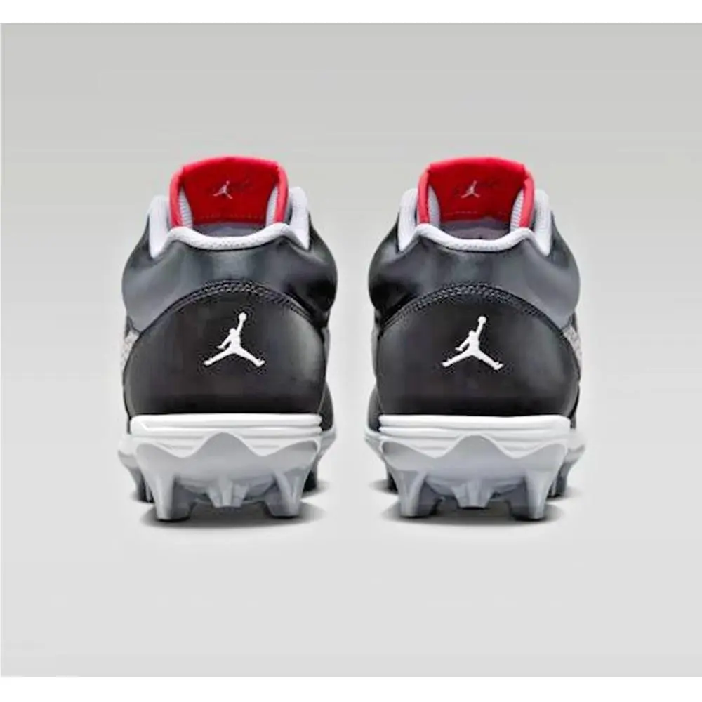 Nike shoes - Jordan Stadium 90 Low TD - HQ0210-060 - Black/Cement Grey/White/Fire Red 8