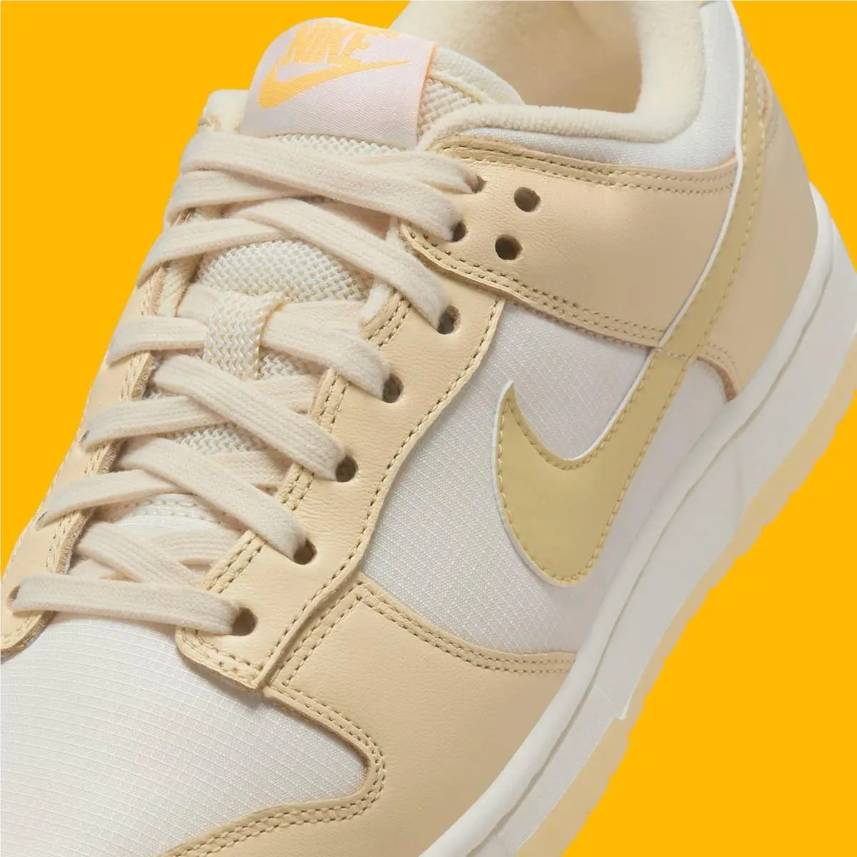 Nike shoes - Nike Dunk Low - Dunk Low - FZ2552-100 - Yellow 2