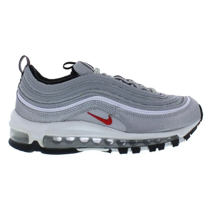 Nike shoes - Metallic Silver/Varsity Red, Main: Silver 3