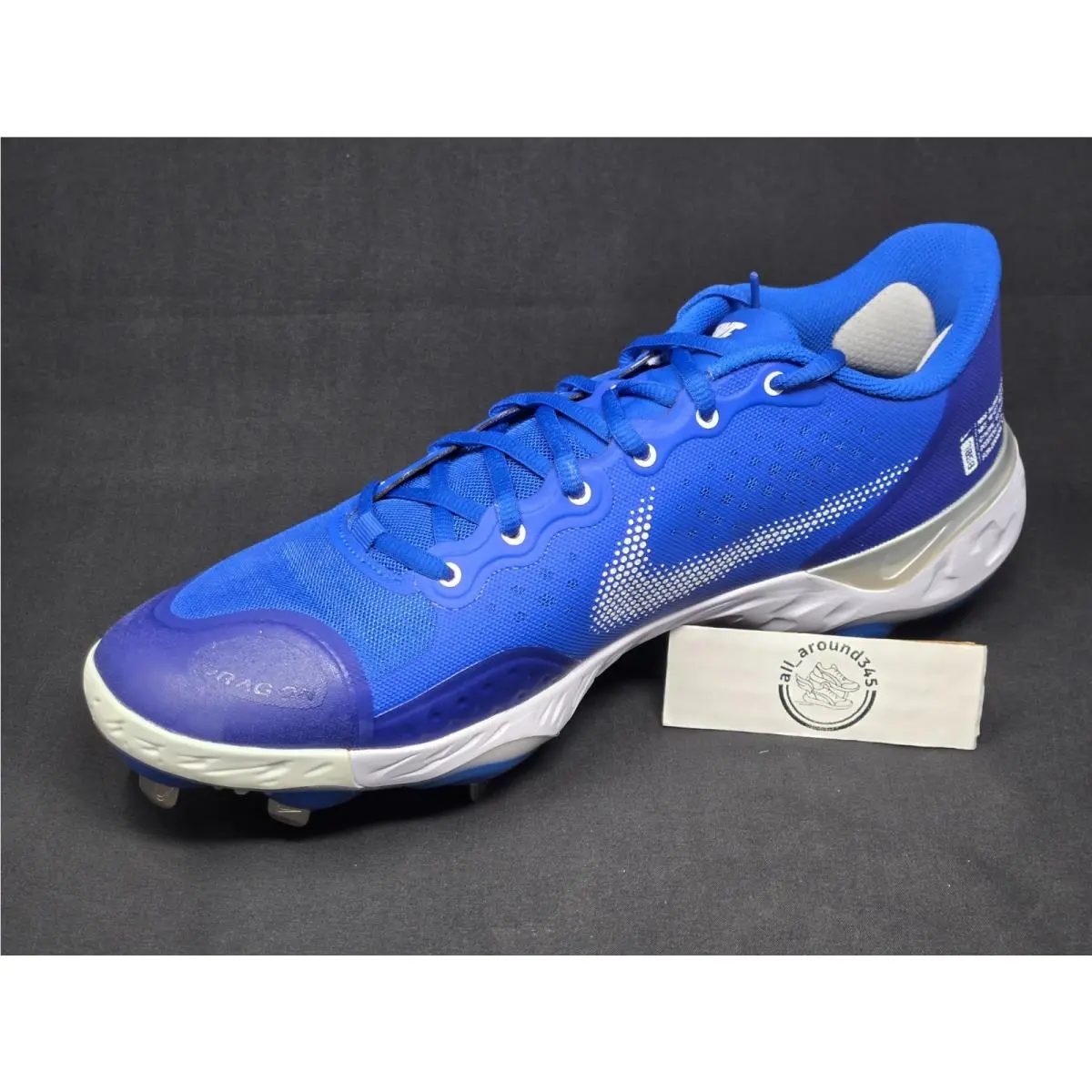 Nike shoes - Nike Alpha Huarache Elite 3 Low - CK0746-400 - Blue 0