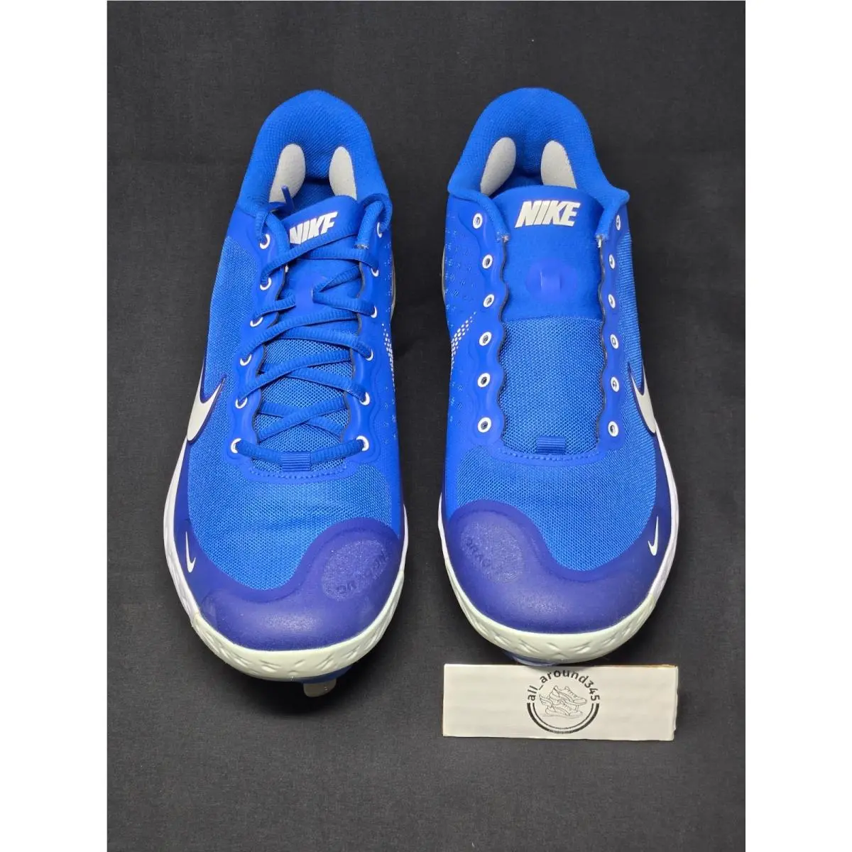 Nike shoes - Nike Alpha Huarache Elite 3 Low - CK0746-400 - Blue 1