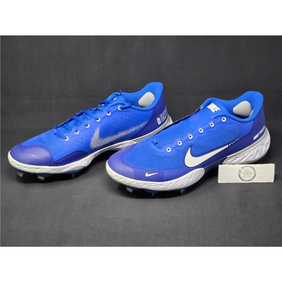 Nike shoes - Nike Alpha Huarache Elite 3 Low - CK0746-400 - Blue 7
