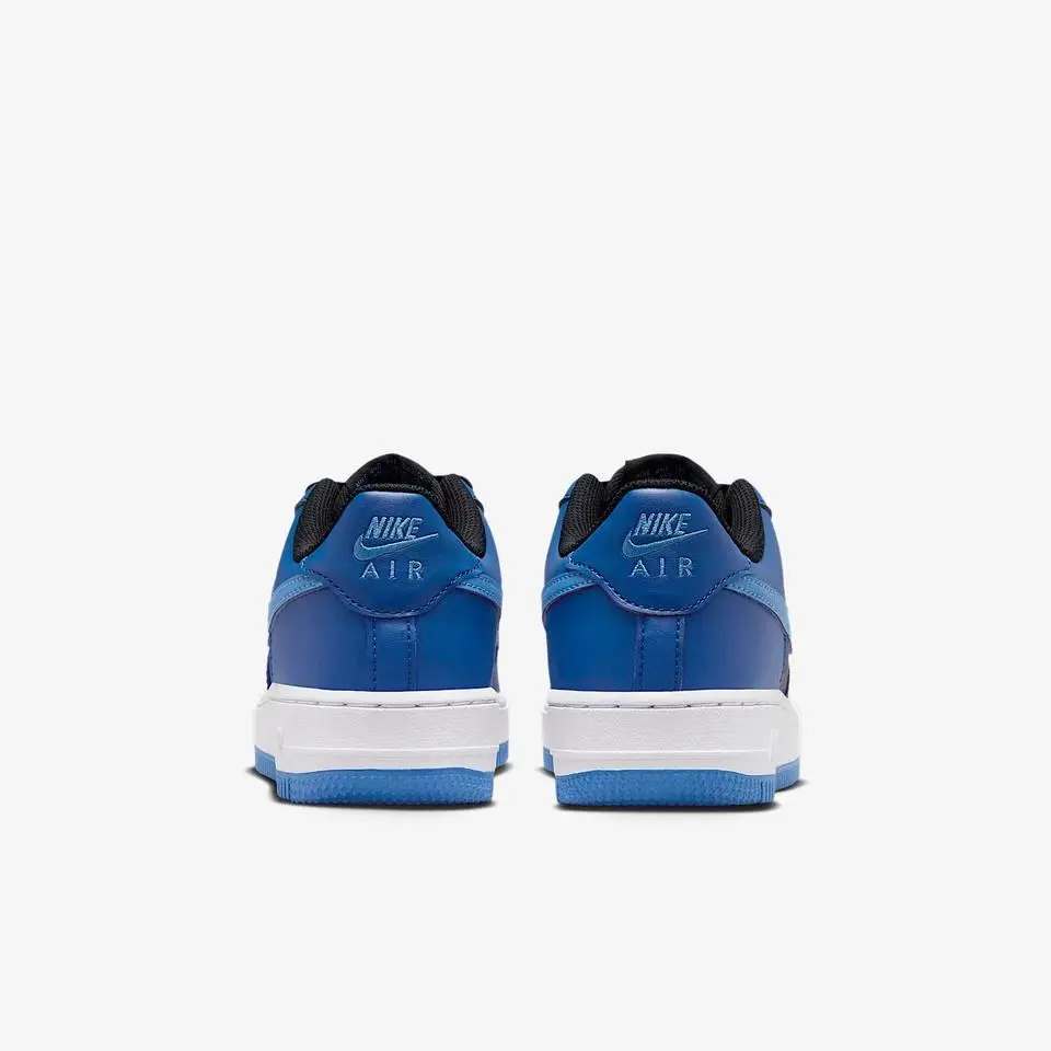 Nike shoes - Nike Air Force 1 - Air Force - BLACK/DUTCH BLUE COURT BLUE 3