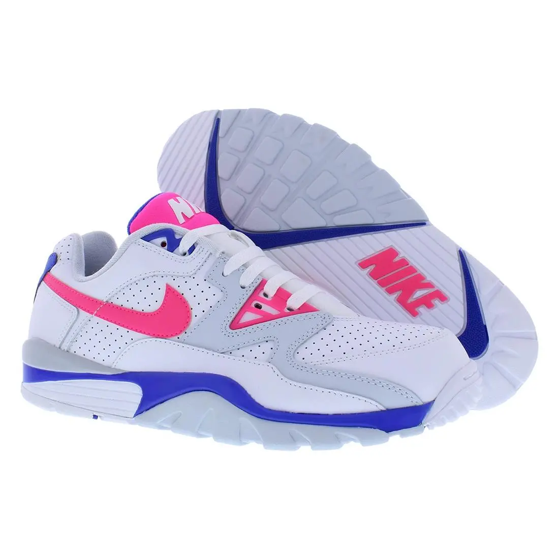 Nike shoes - White/Hyper Pink/Racer Blue, Main: White 4
