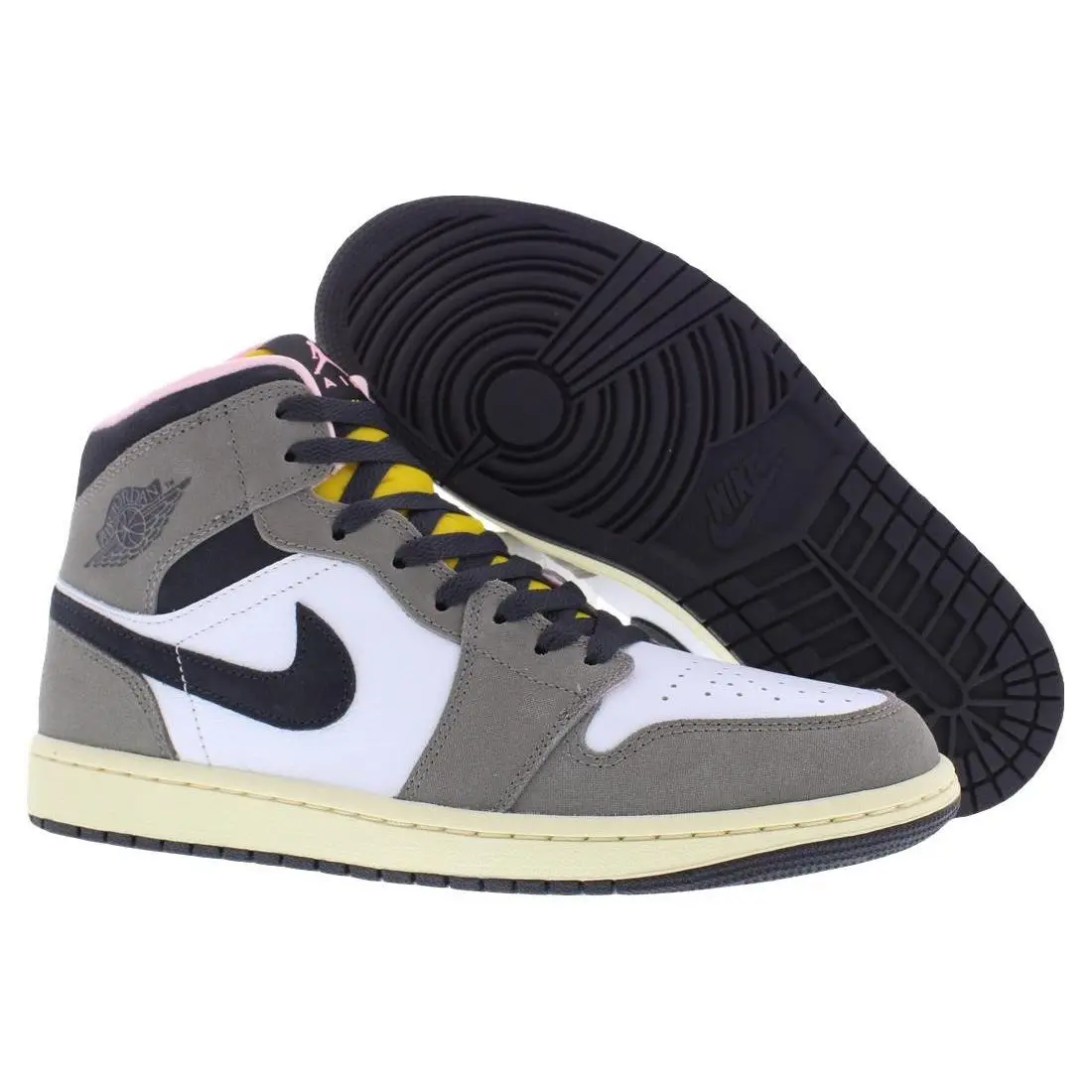 Nike shoes - White/Oil Grey/Cave Stone, Main: Multi-Colored 3