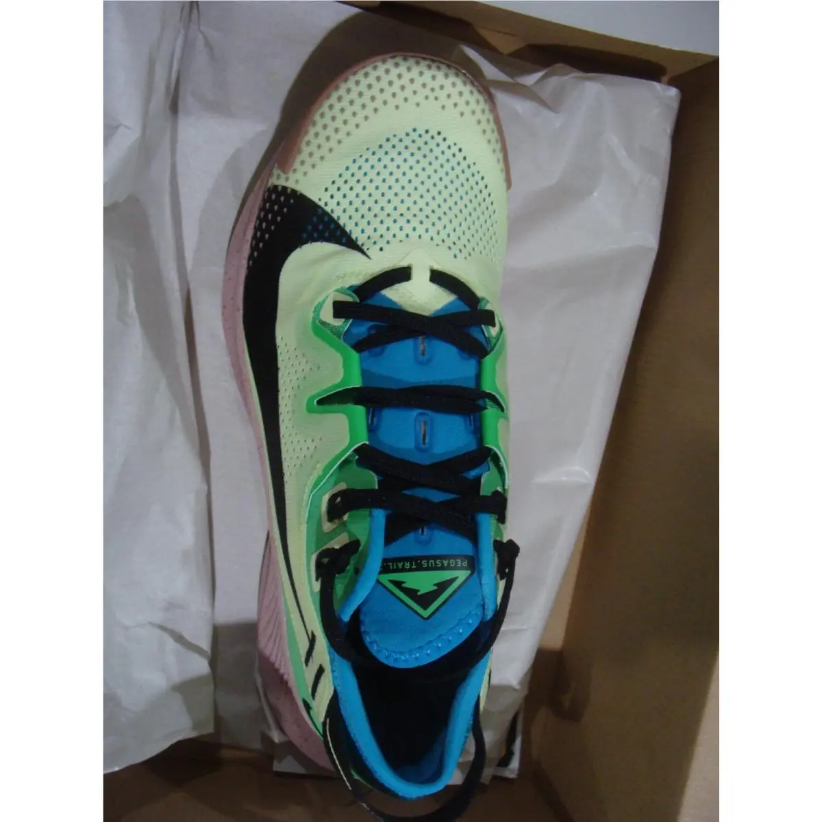 Nike shoes - Nike Pegasus Trail 2 - Pegasus Trail - CK4305 700 - BARELY VOLT/BLACK LASER BLUE 1