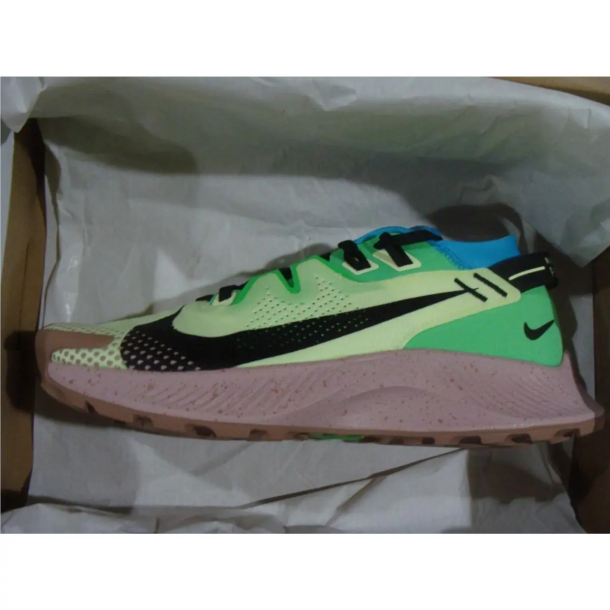 Nike shoes - Nike Pegasus Trail 2 - Pegasus Trail - CK4305 700 - BARELY VOLT/BLACK LASER BLUE 3