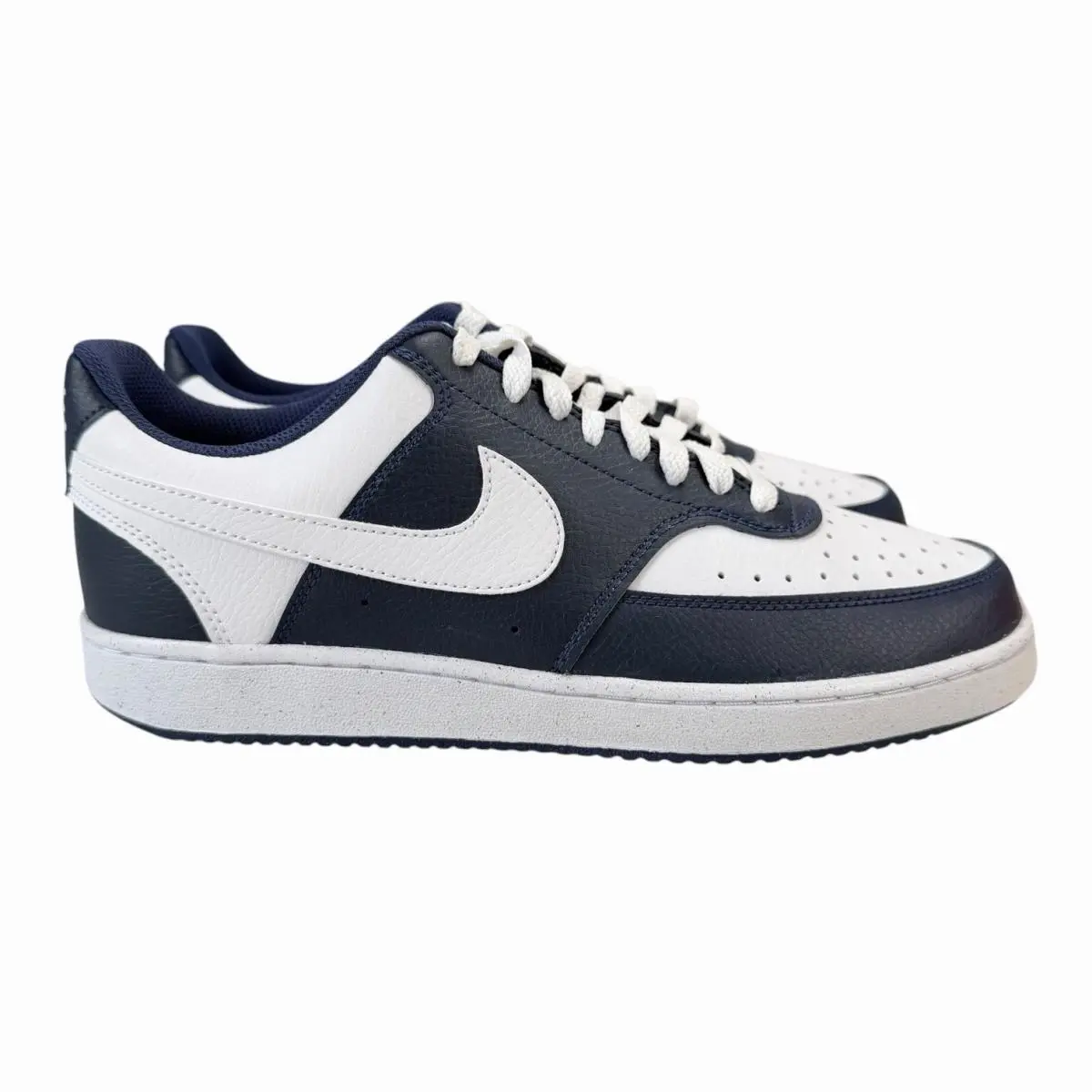 Nike Court Vision Low Midnight Navy White Shoes HM9862-400 Men`s Sizes 9 - 13