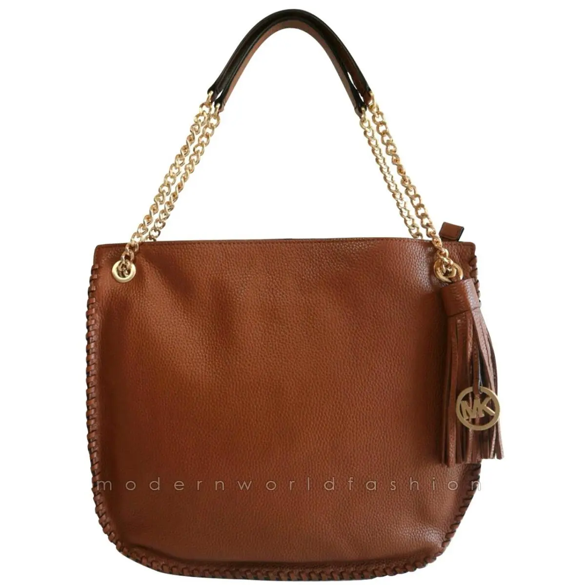 Michael Kors Whipped Chelsea Large Leathertop Zip Shoulder Luggage NWT$368.00