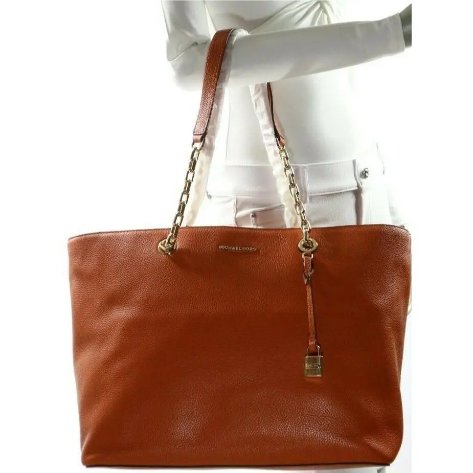 Michael Kors  bag  - Mercer - Mercer - Orange, Lining: Beige, Exterior: Orange