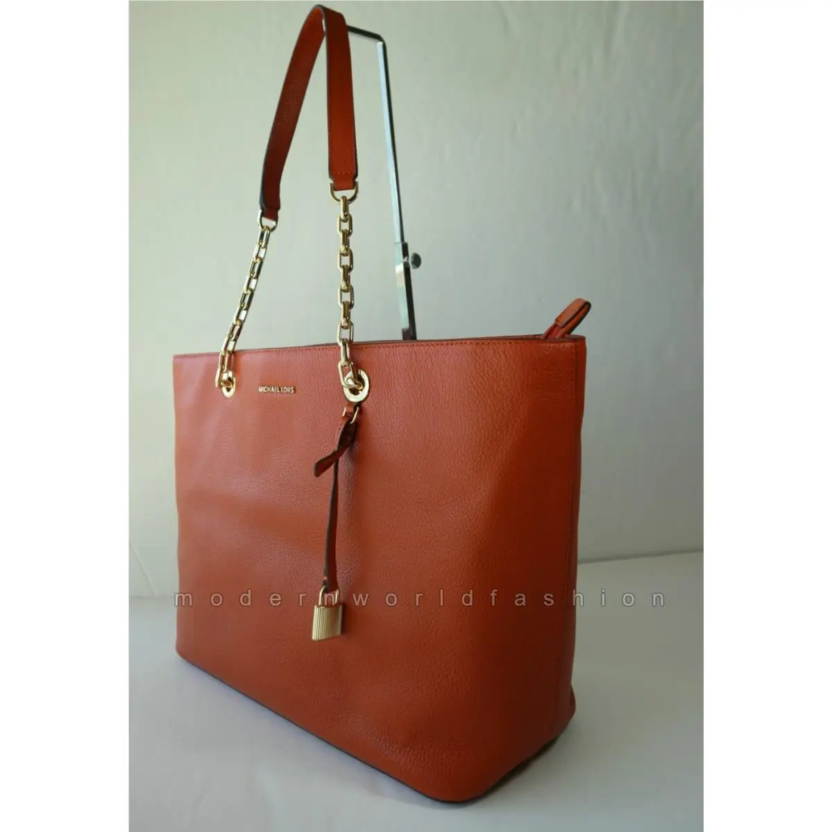Michael Kors  bag  - Mercer - Mercer - Orange, Lining: Beige, Exterior: Orange