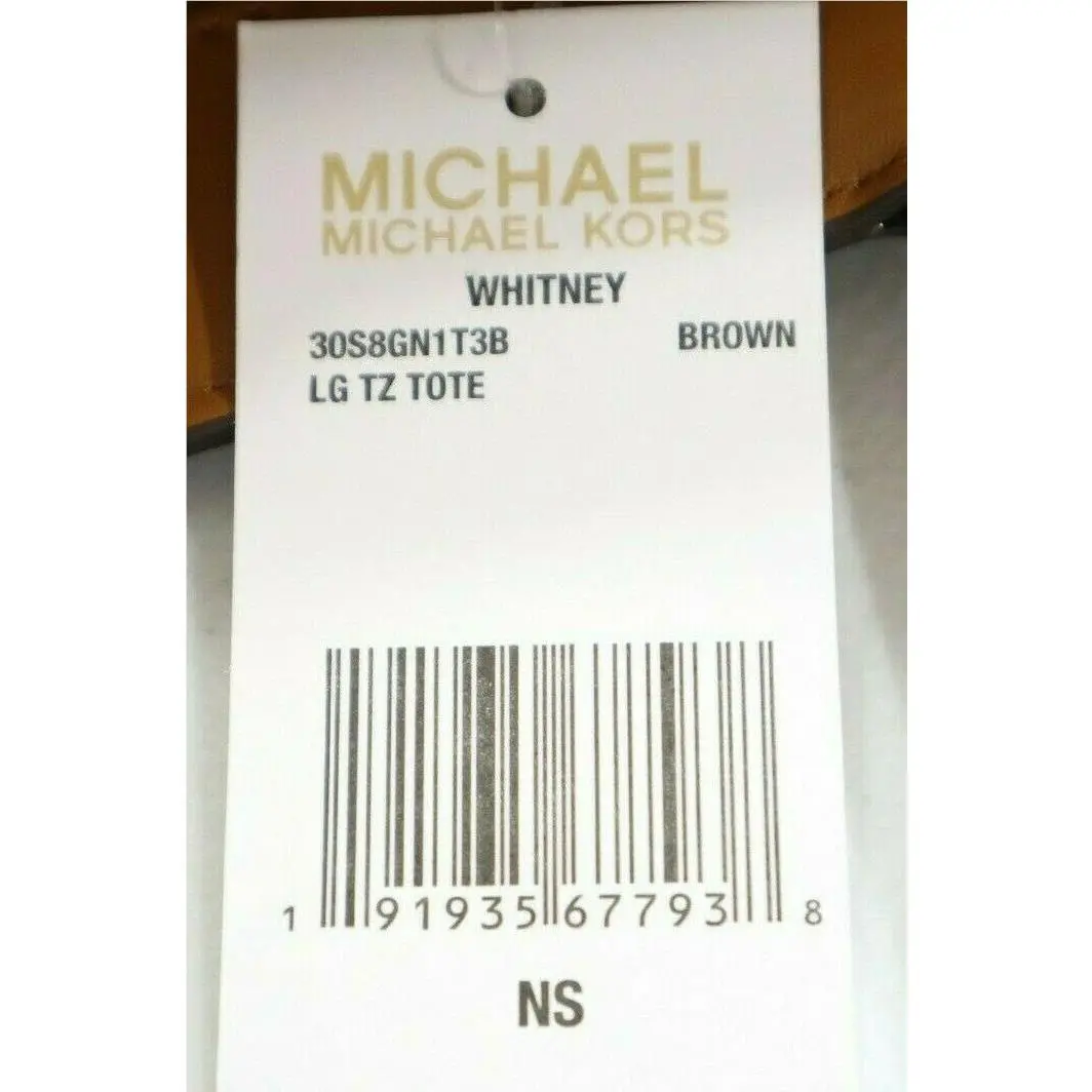 Michael Kors  bag  - Michael Kors Whitney - Whitney - 30S8GN1T3B - Acorn, Handle/Strap: Multi, Hardware: Gold