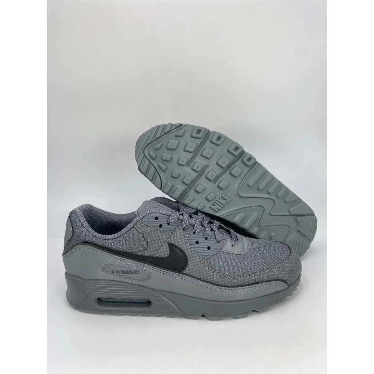 Nike Air Max 90 Prm Smoke Grey Black HV4517 003 Men`s Size 8.5