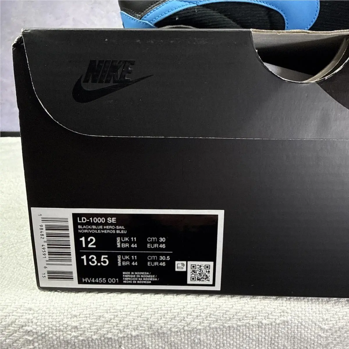 Nike shoes - Nike LD-1000 - HV4455-001 - Black (UPC: 0198482495916) 8