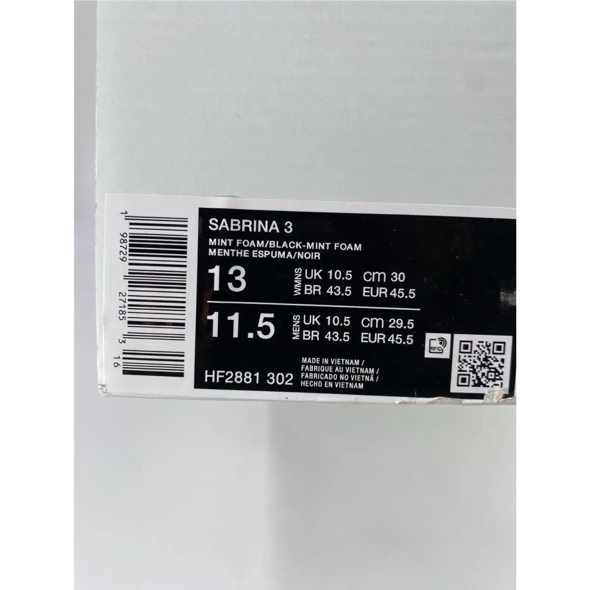 Nike shoes - Nike Sabrina 3 - Sabrina - HF2881 302 - Black (UPC: 198729271853) 8