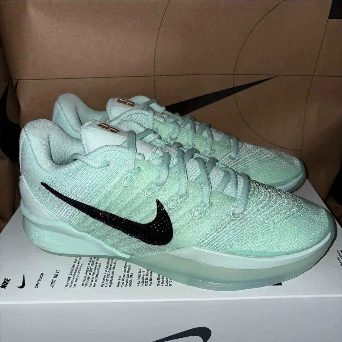 Nike Sabrina 3 Women`s Size 8 Mint Foam “statue Of Liberty” Nby HF2881-302
