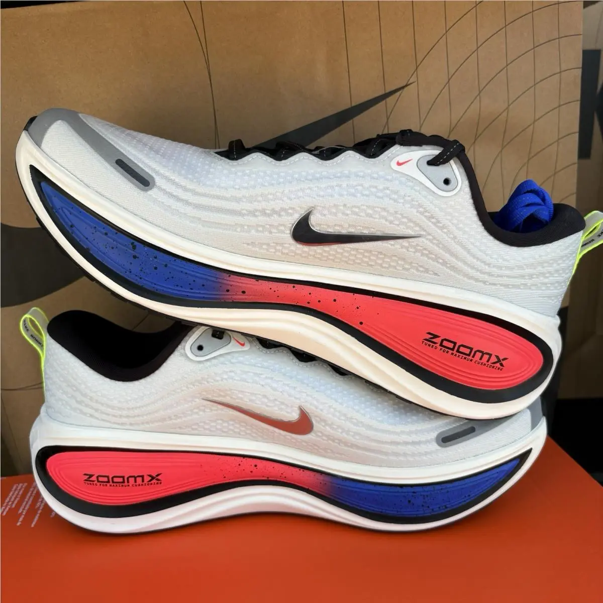 Nike shoes - Nike Vomero Plus - Vomero Plus - IR2984-100 - White/Metallic Silver/Racr Blu 2