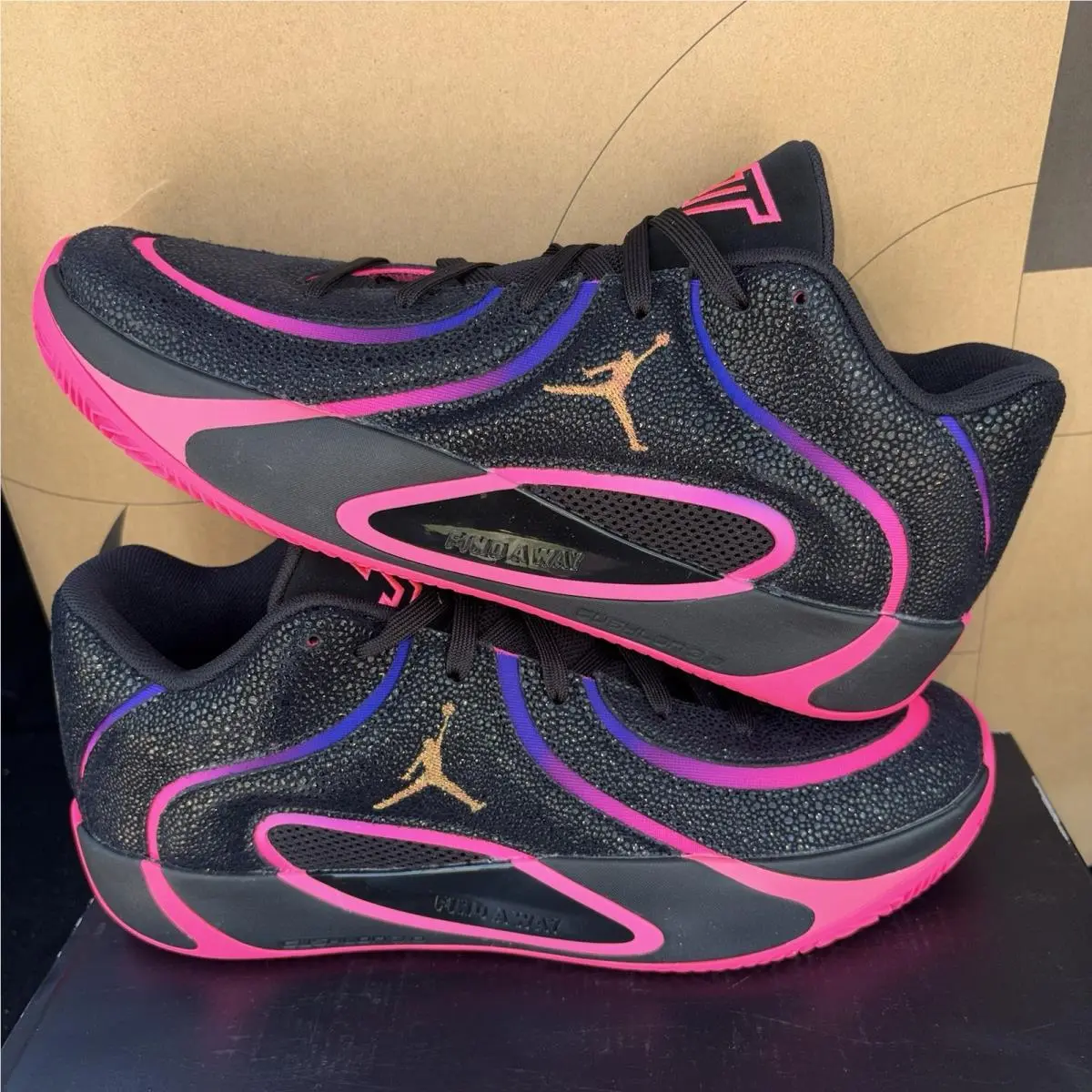 Nike shoes - Air Jordan 4 - Air - IR0073 003 - Black/Pink-Purple (UPC: 00198728317019) 0