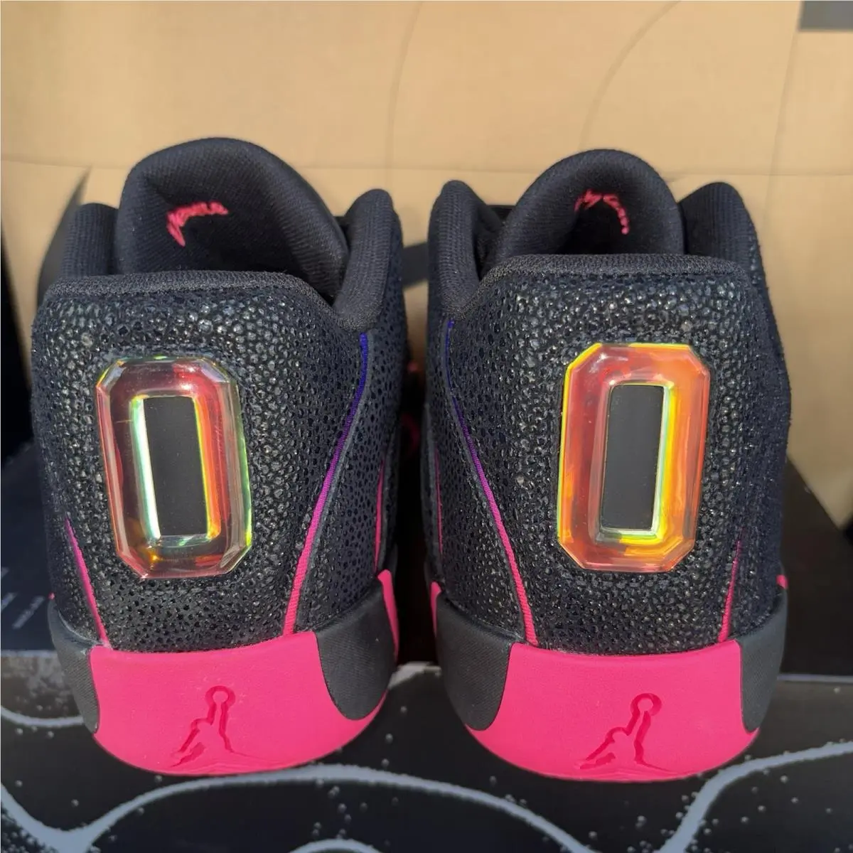 Nike shoes - Air Jordan 4 - Air - IR0073 003 - Black/Pink-Purple (UPC: 00198728317019) 3