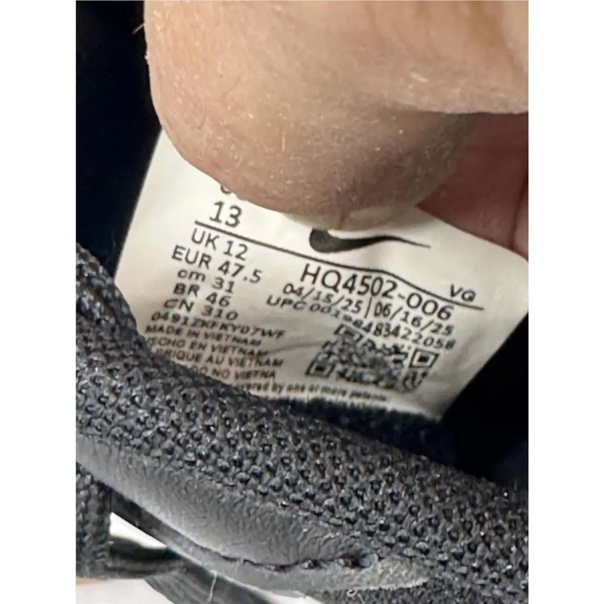 Nike shoes - Nike Terra Manta - Terra Manta - HQ4502-006 - Black (UPC: 198483422058) 6