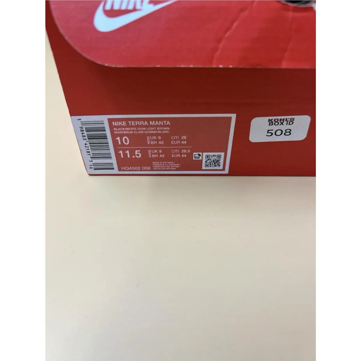 Nike shoes - Terra Manta - Terra Manta - HQ4502-006 - Black 3