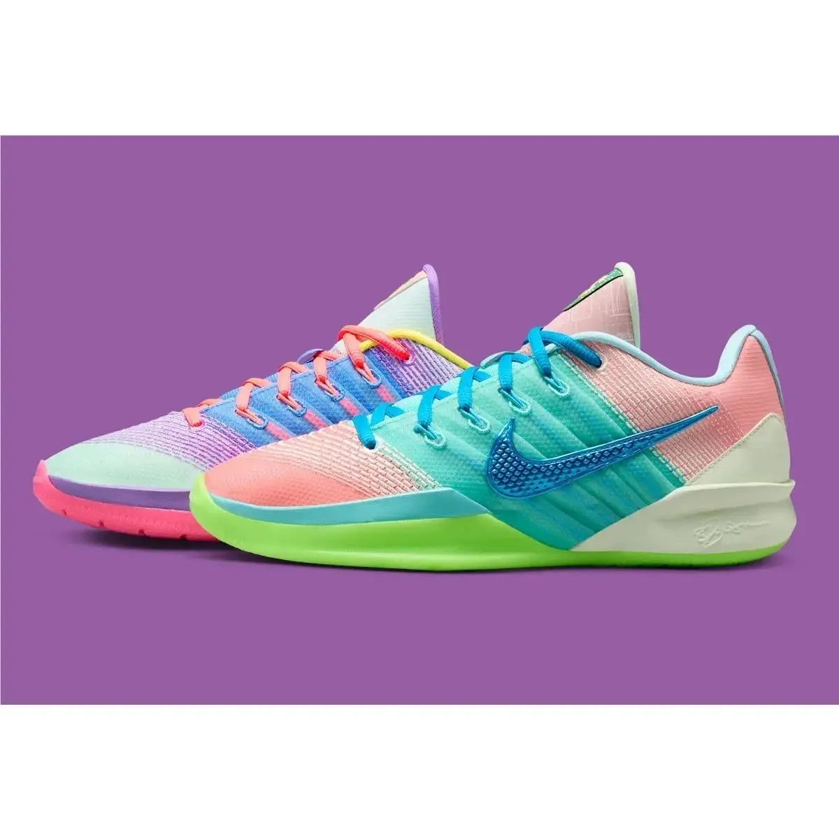 Nike shoes - Nike Sabrina 3 - Sabrina - IO7845-300 - Igloo/Hot Lava-Blue Crystal 0