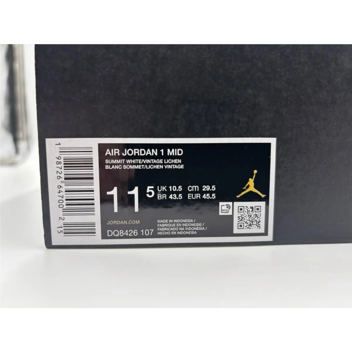 Nike shoes - Nike Air Jordan 1 - Air - DQ8426-107 - Green 10