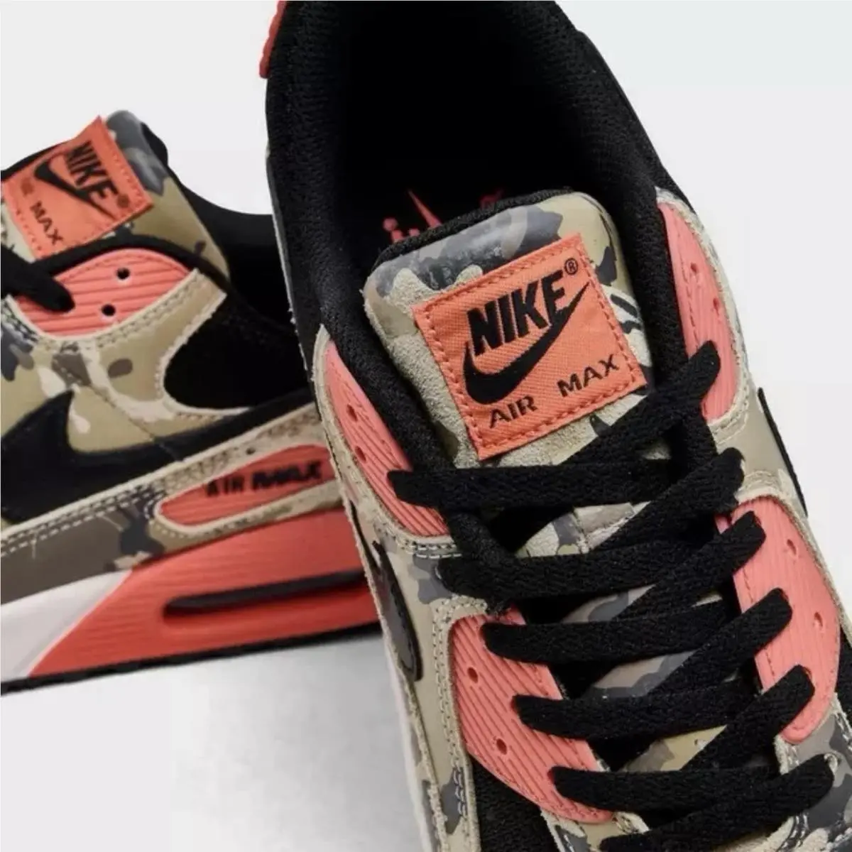 Nike shoes - Nike Air Max 90 - Air Max - IF1721-200 - Light Khaki/Magic Ember/Mink Brown/Black 1