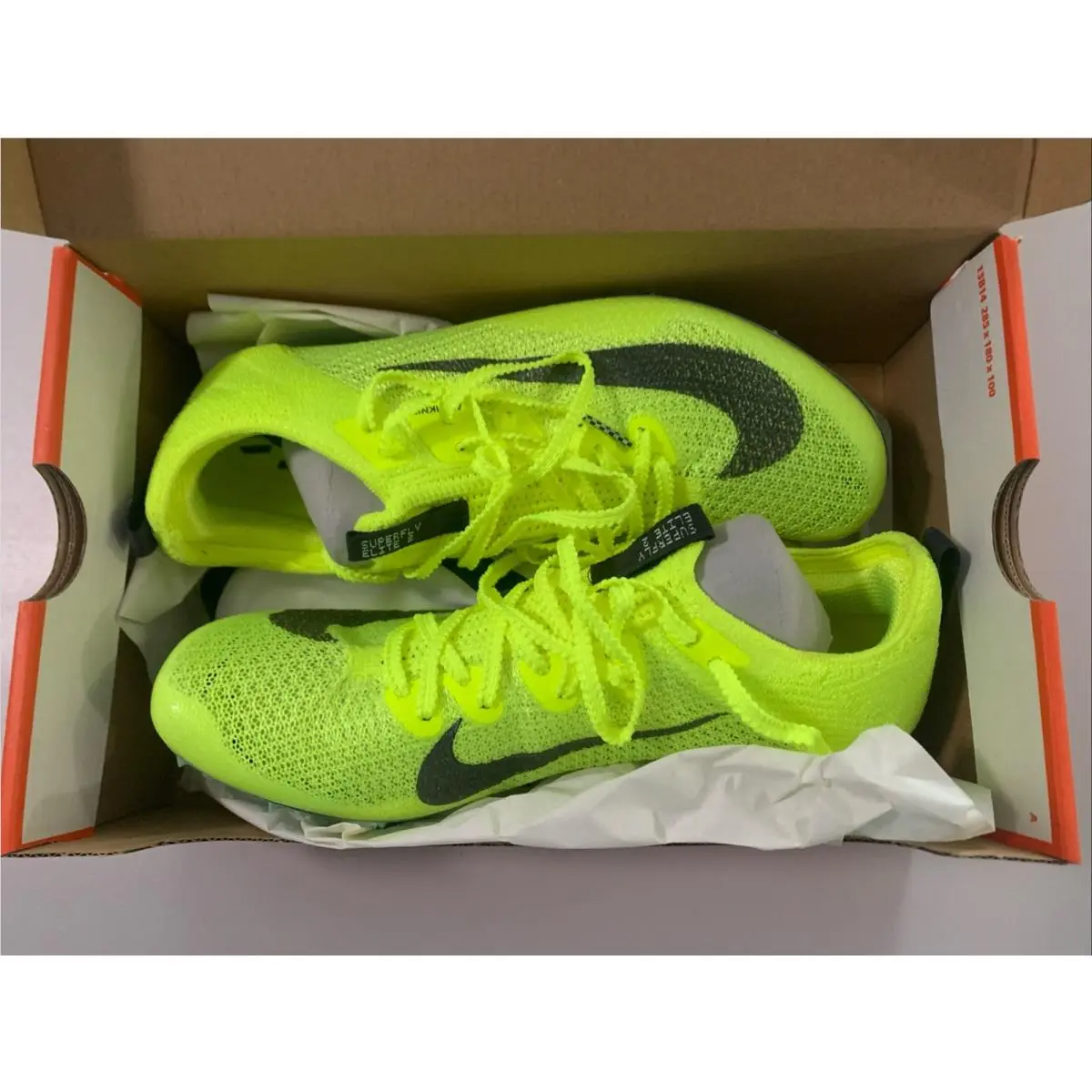 Size 5.5 - Nike Zoom Superfly Elite 2 Volt Mint Foam
