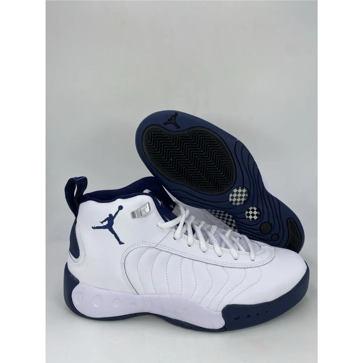 Nike Jordan Jumpman Pro White Midnight Navy DN3686 101 Men`s Size 10.5