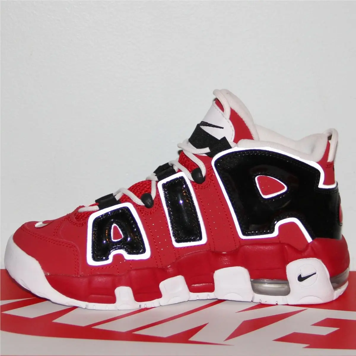 Nike shoes - Nike Air More Uptempo - Air More Uptempo - 415082-600 - Red (UPC: 884802847380) 1