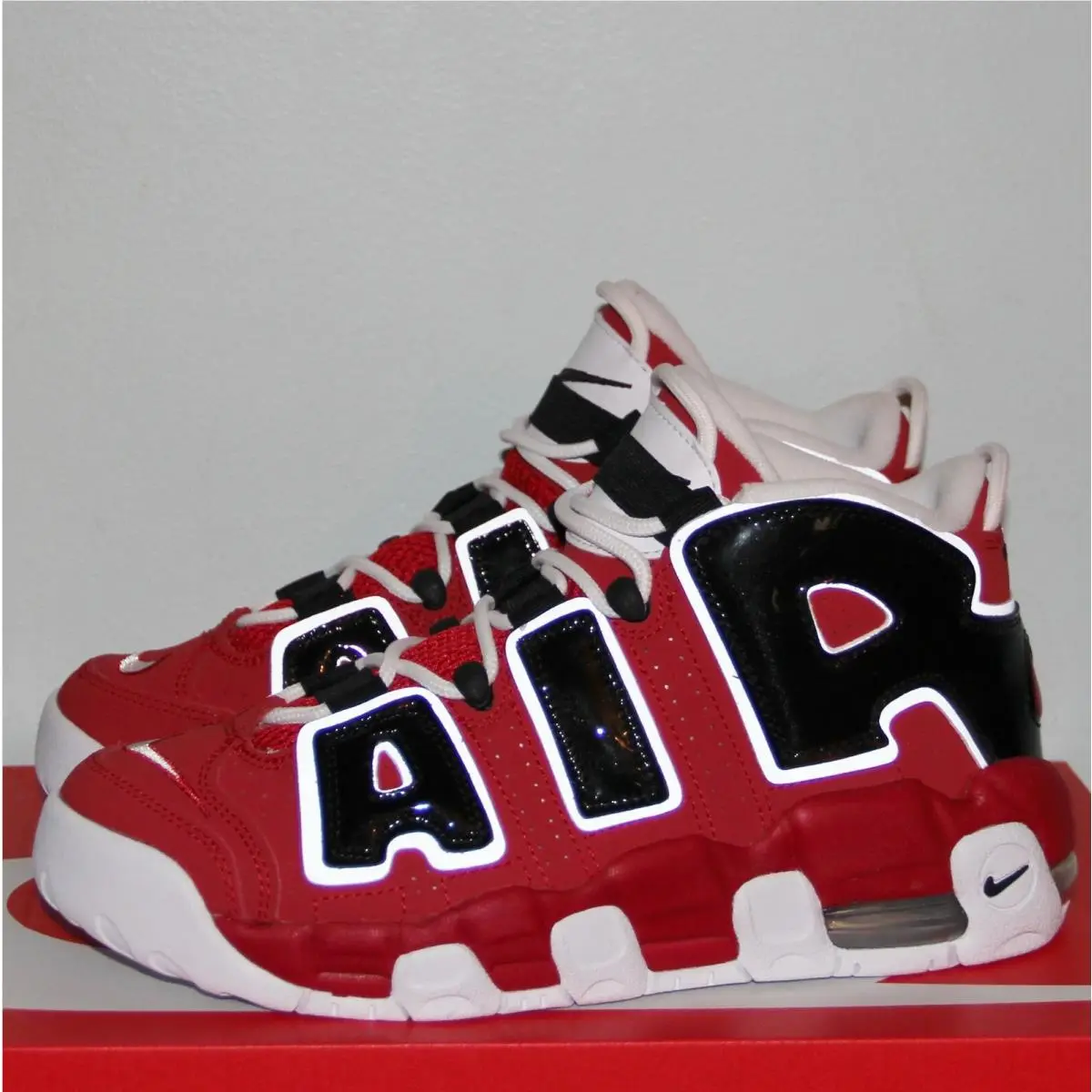 Nike shoes - Nike Air More Uptempo - Air More Uptempo - 415082-600 - Red (UPC: 884802847380) 0