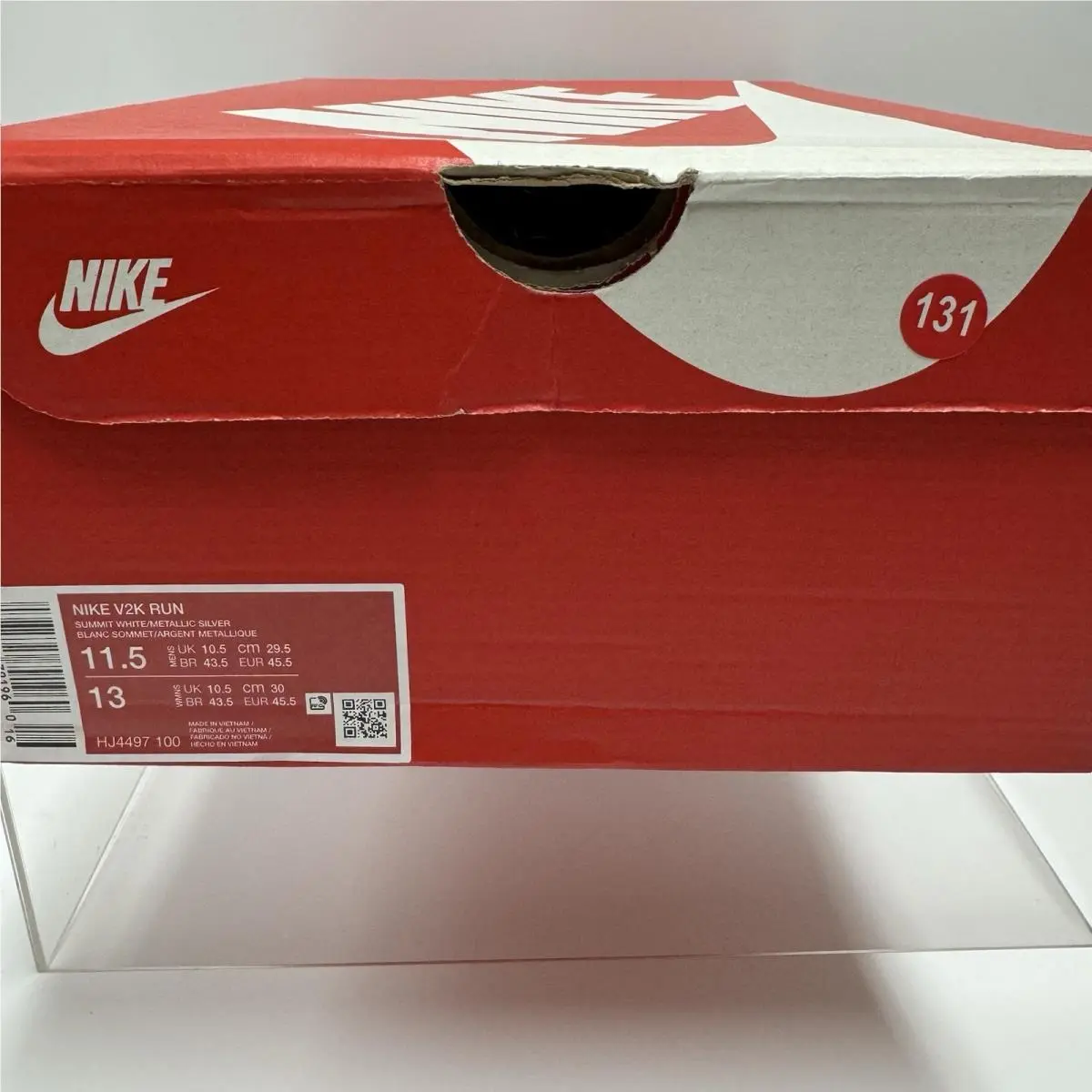 Nike shoes - Nike V2K Run - Run - HJ4497-100 - Silver 7