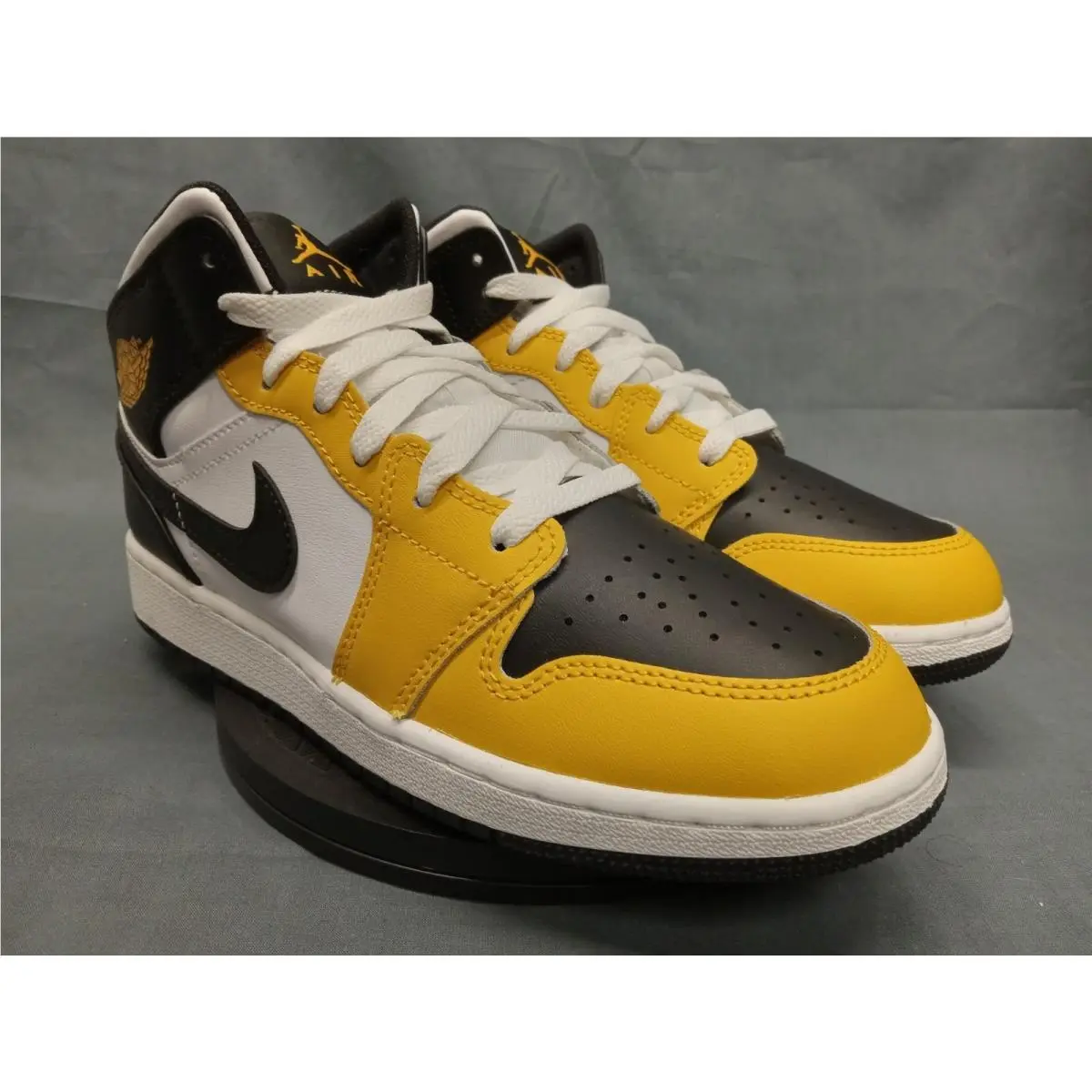Nike shoes - Jordan Air 1 Mid GS - DQ8423 701 - Black (UPC: 196975667260) 8
