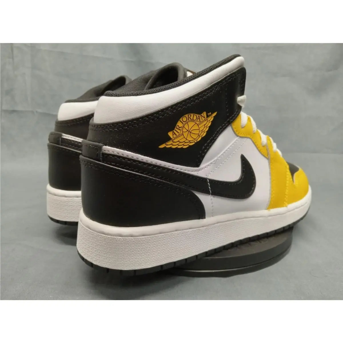 Nike shoes - Jordan Air 1 Mid GS - DQ8423 701 - Black (UPC: 196975667260) 6