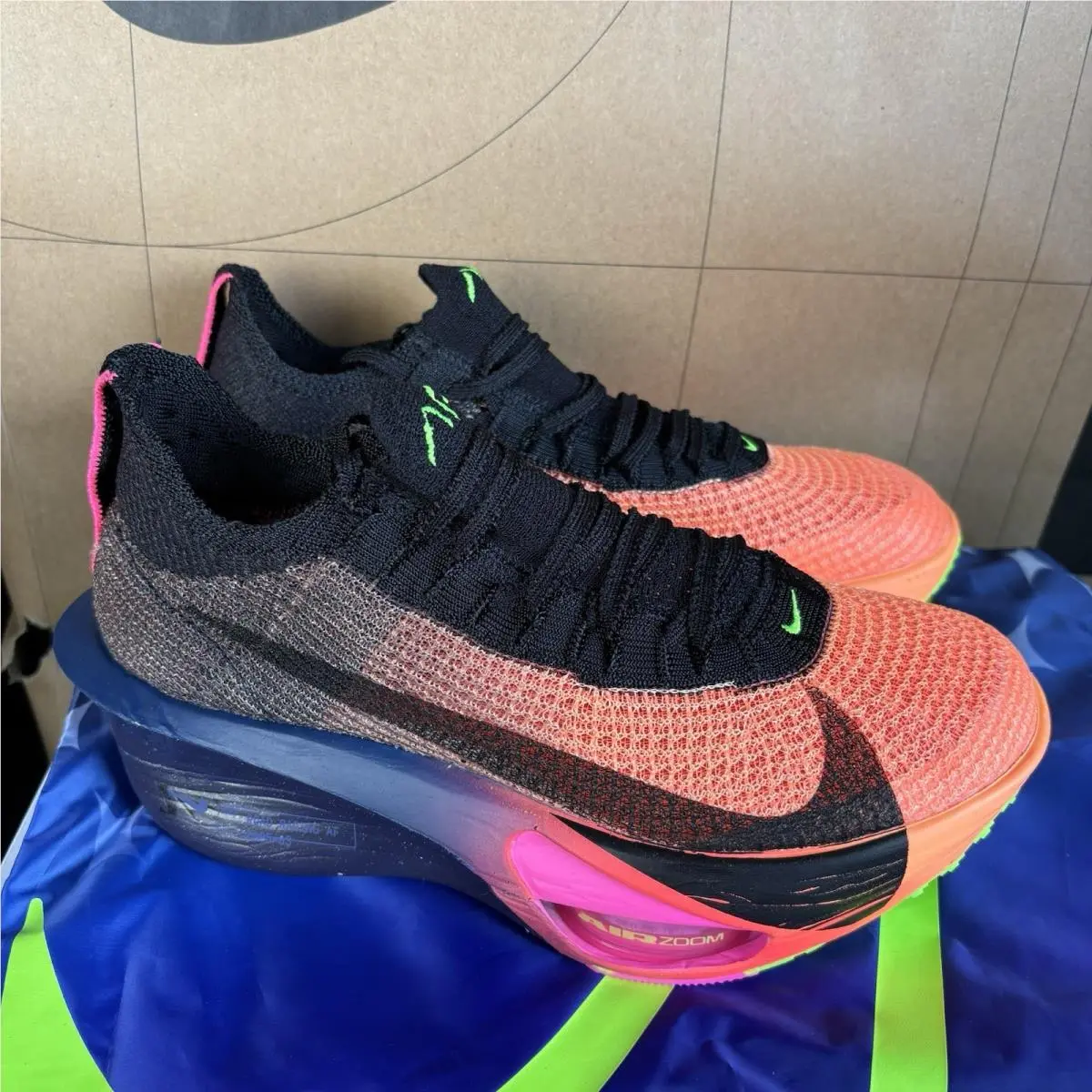 Nike Air Zoom Alphafly Next% 3 Glam Multicolor Nby IO9559-800 Womens Size 7